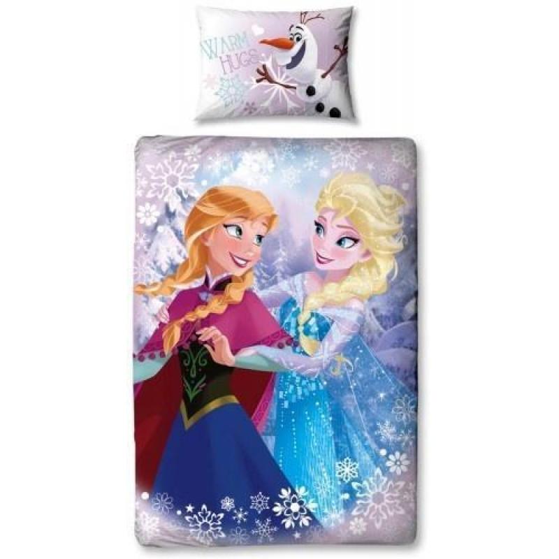 Disney Dekbedovertrek Frozen Crystal Elsa & Anna