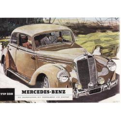 Mercedes-Benz, setje van 3 kaarten diverse oude modellen