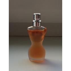 Miniatuur parfumflesje ( vrouwenbuste)