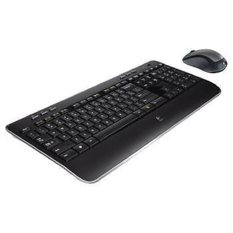 MK520 US draadloos toetsenbord met muis zwart