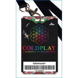 Coldplay 24 juni Collector's Ticket