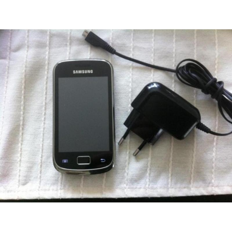 smartphone SamsungGalaxy mini 2 kleur zwart/zilver