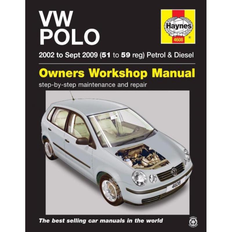 Volkswagen 9N Polo [02-09] werkplaatsboek Haynes nieuw