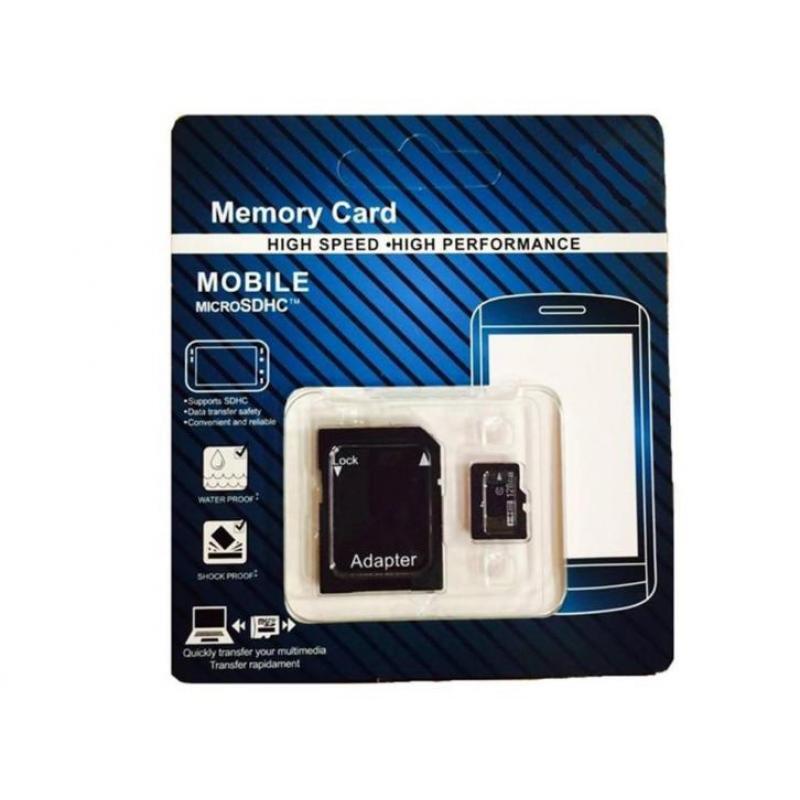 high speed mobile SDHC card + adapter 256 GB