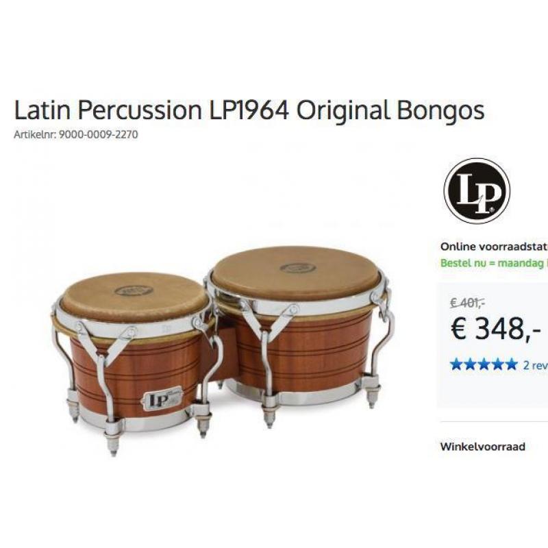LP original Bongo's 1964 Latin Percussion [NOF]