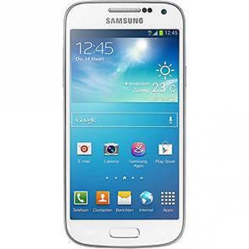 Samsung Galaxy S4 Mini Wit * Refurbished * 12 mnd. Garantie!