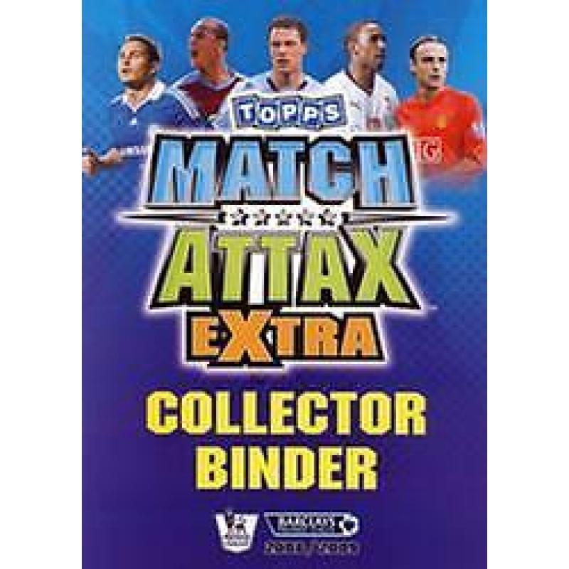 topps match attax - premier league uk 2008 - 2009 compleet