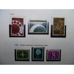 postzegels 1962-1963