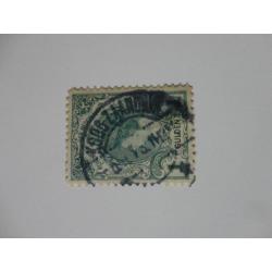 postzegel Wilhelmina 77 1 gulden