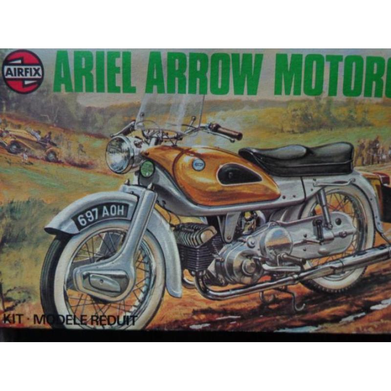 Airfix bouwdoos bouwpakket motor Ariel Arrow Revell 1/16