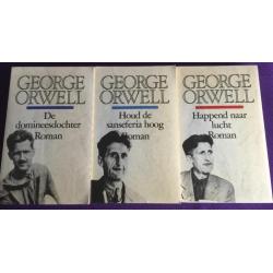 3x George Orwell € 10,- (of per stuk € 5,-)
