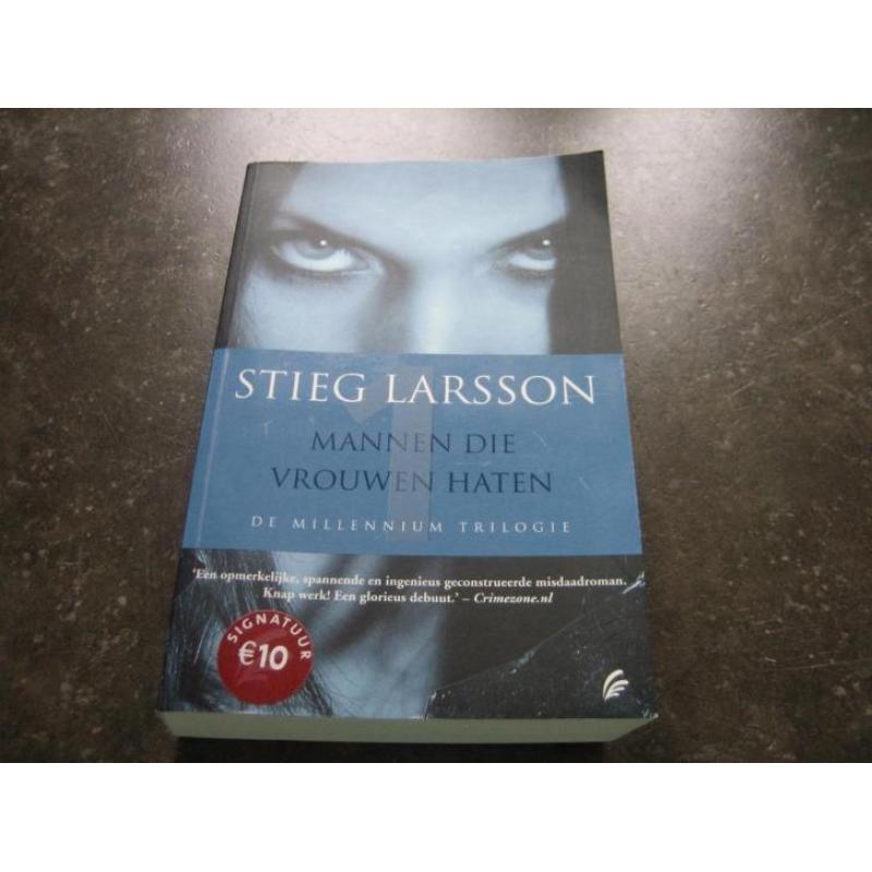 Stieg Larsson De Millennium triologie boeken