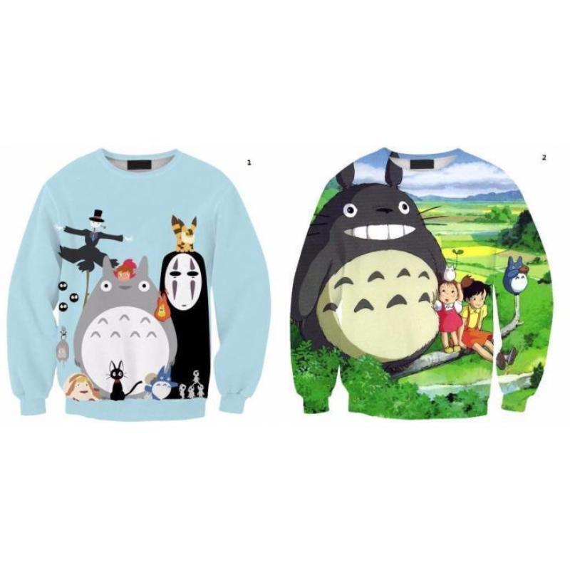 Anime My Neighbor Totoro Trui Shirt Tops