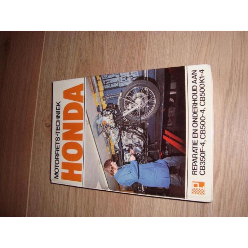Werkplaatshandboek voor Honda CB, zeer nette staat