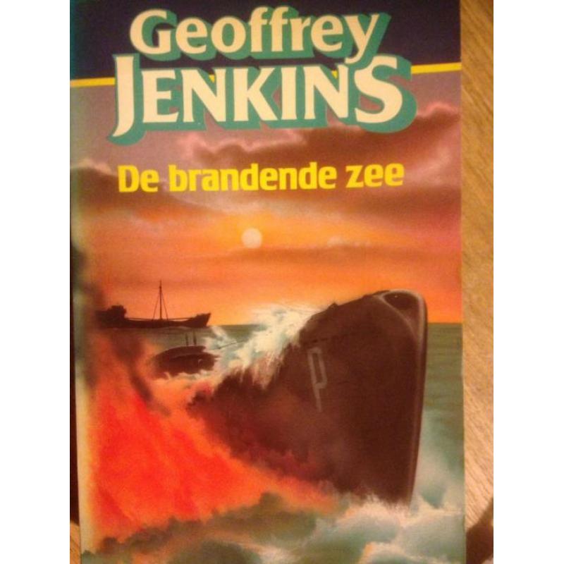 De brandende zee - Geoffrey Jenkins