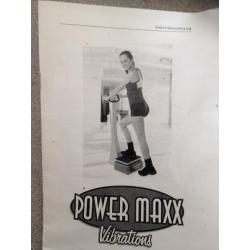 Power Maxx trilapparaat/trilplaat met handleiding