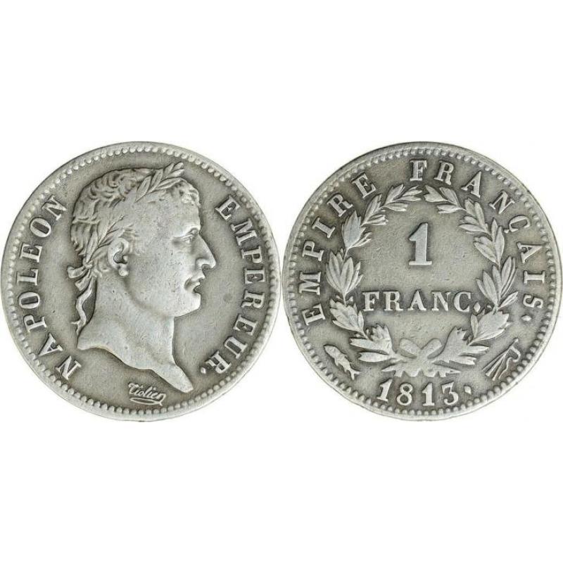1 Franc De Nederlanden ingelijfd bij het Franse Keizerrij...