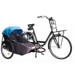 Kidscar Nieuwe Twinny Multitrailer fietskar