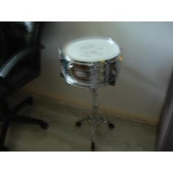 snare drums met tas
