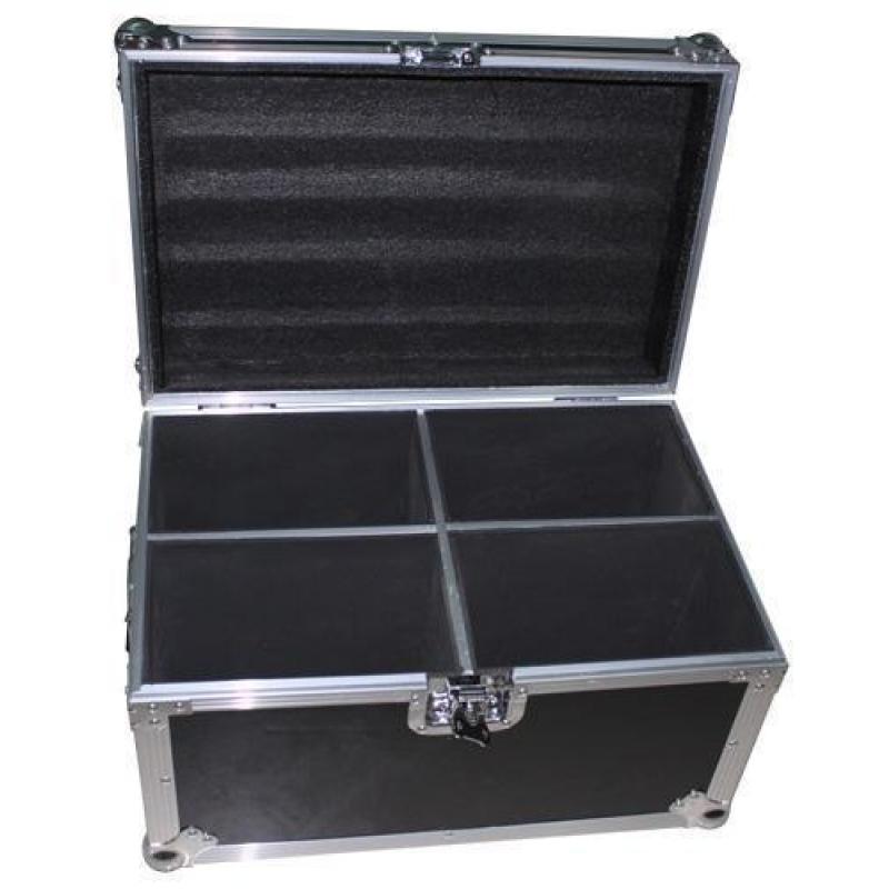 Flight case voor 4 x movingheads LMH350LED