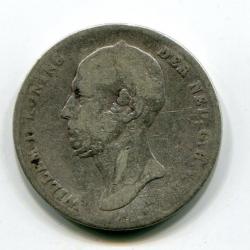 No.334- Willem 2 Halve Gulden 1848