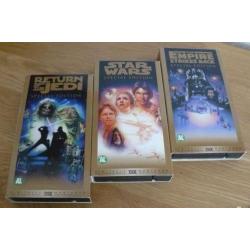 Star Wars Trilogy Special edition VHS GRATIS VERZENDEN
