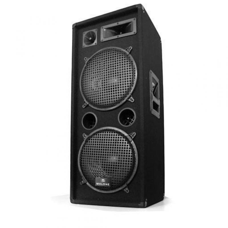 2x1000W Dj-PA Speaker-Set. Nieuw!