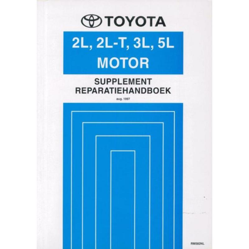 1997 Toyota Hilux motor 2L, 2L-T, 3L, 5L reparatiehandboek