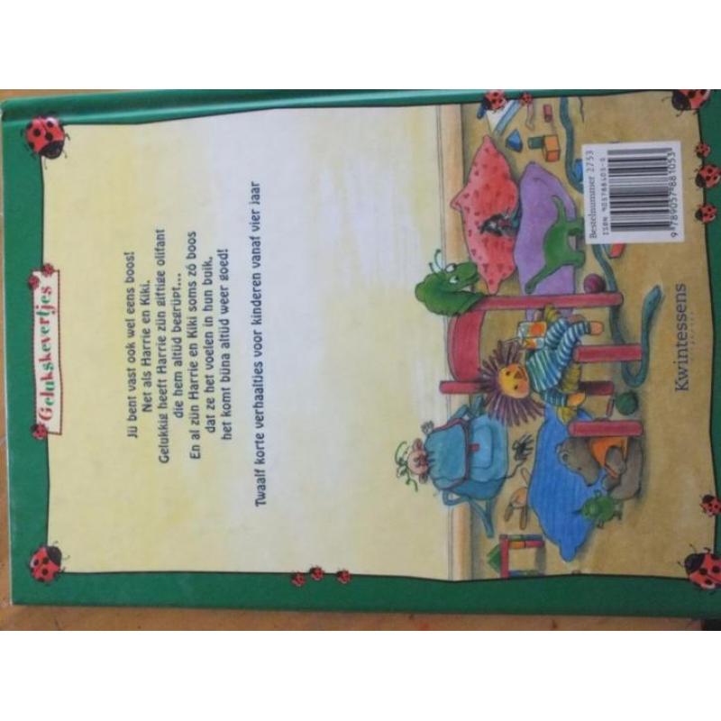 kinderboek geluksklavertje over boos zijn