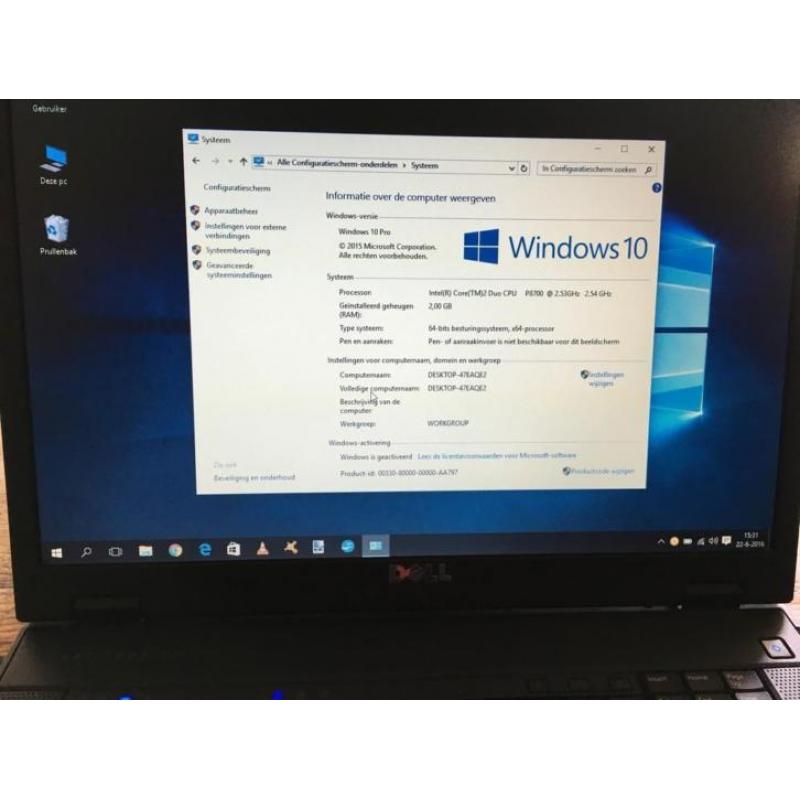Dell Latitude E5500 15,4 inch met Windows 10