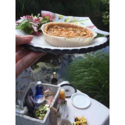 Paperplateholder / Amerikaanse BBQ bordjes picknick bordjes