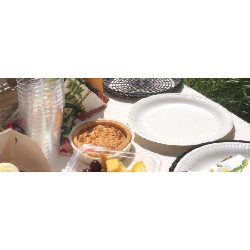 Paperplateholder / Amerikaanse BBQ bordjes picknick bordjes