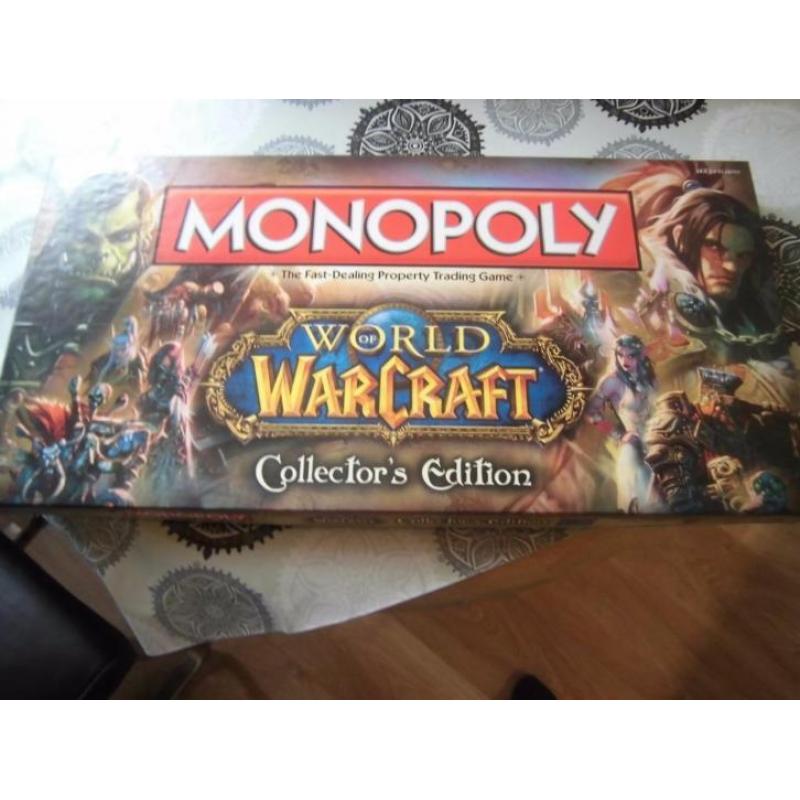 Prachtig Monopolie Monopoly Bordspel World of Warcraft nieuw