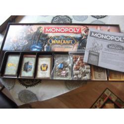 Prachtig Monopolie Monopoly Bordspel World of Warcraft nieuw