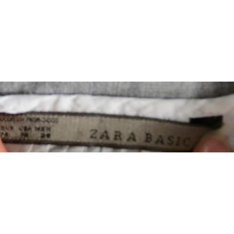 Zara basic witte blouse overhemd jurk maat M maat 38