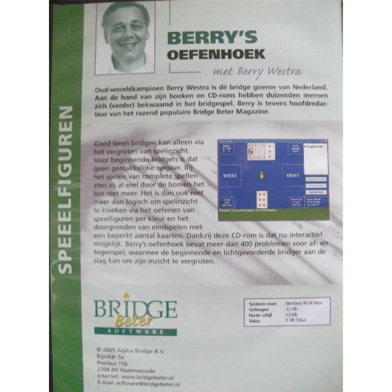 Bridge oefenhoek met Berry Westra