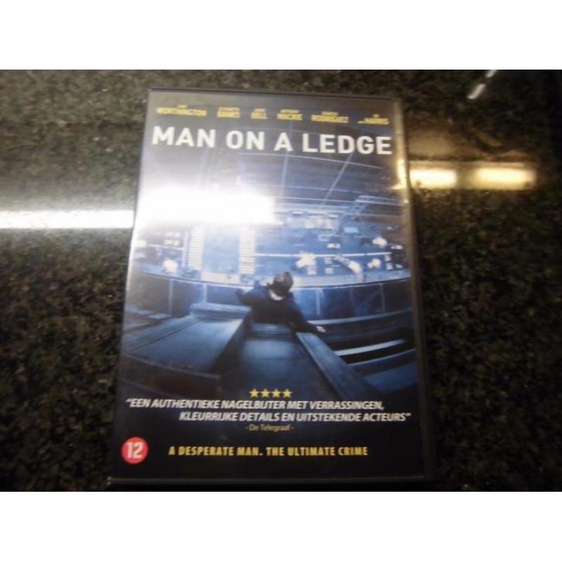mooie thriller film Man on a Ledge nieuw dvd