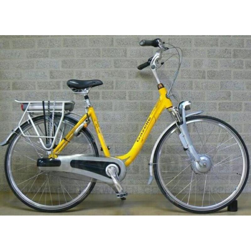 Waar staat deze gele Gazelle demo e-bike Deventer e.o.?