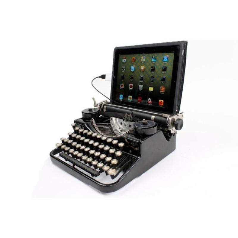 USB Typewriter Underwood Computer Keyboard iPad Stand