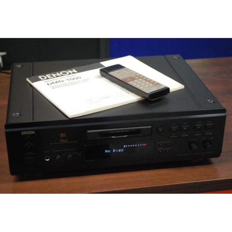Denon DMD-1000 Minidisc Recorder icl. handleiding en AB