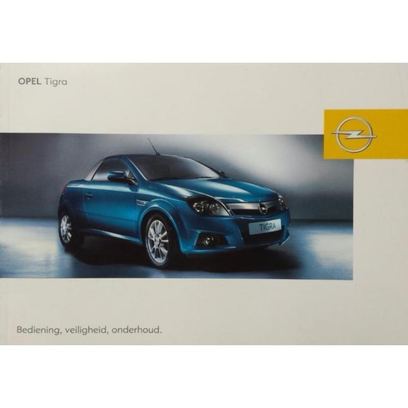 Opel Tigra B Instructieboekje 2004 -08