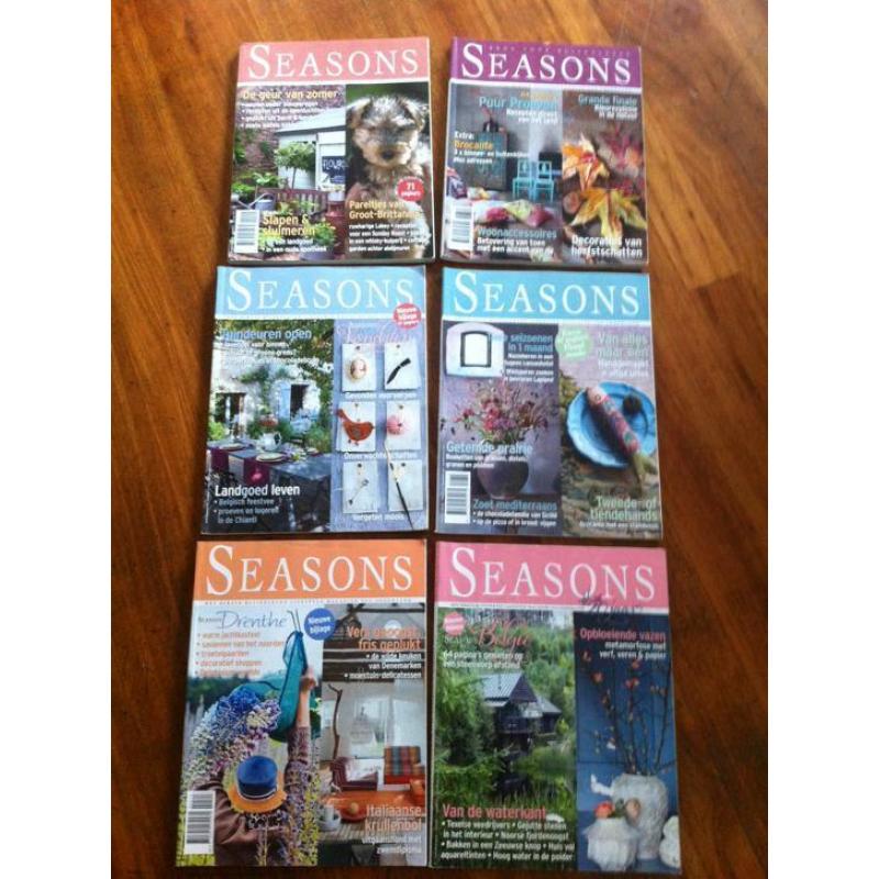 6 tijdschriften seasons. Het dikste buitenleven magazine