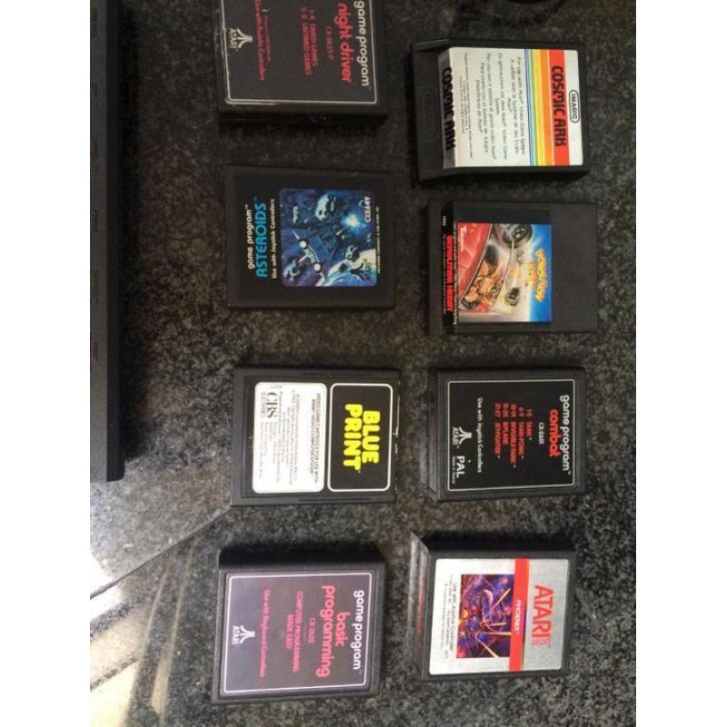 Atari 2600 met spellen