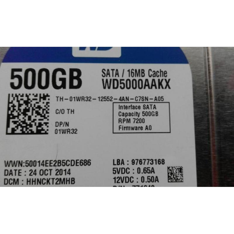 Desktop HDD - WD 500 GB SATA