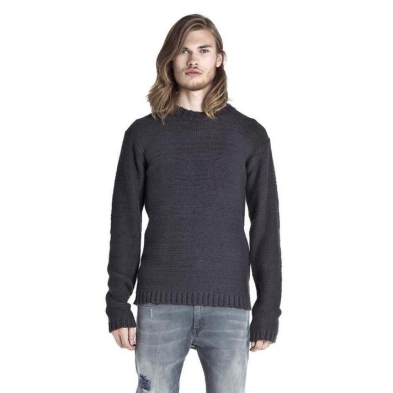G-sus knitted sweater, donkerblauw