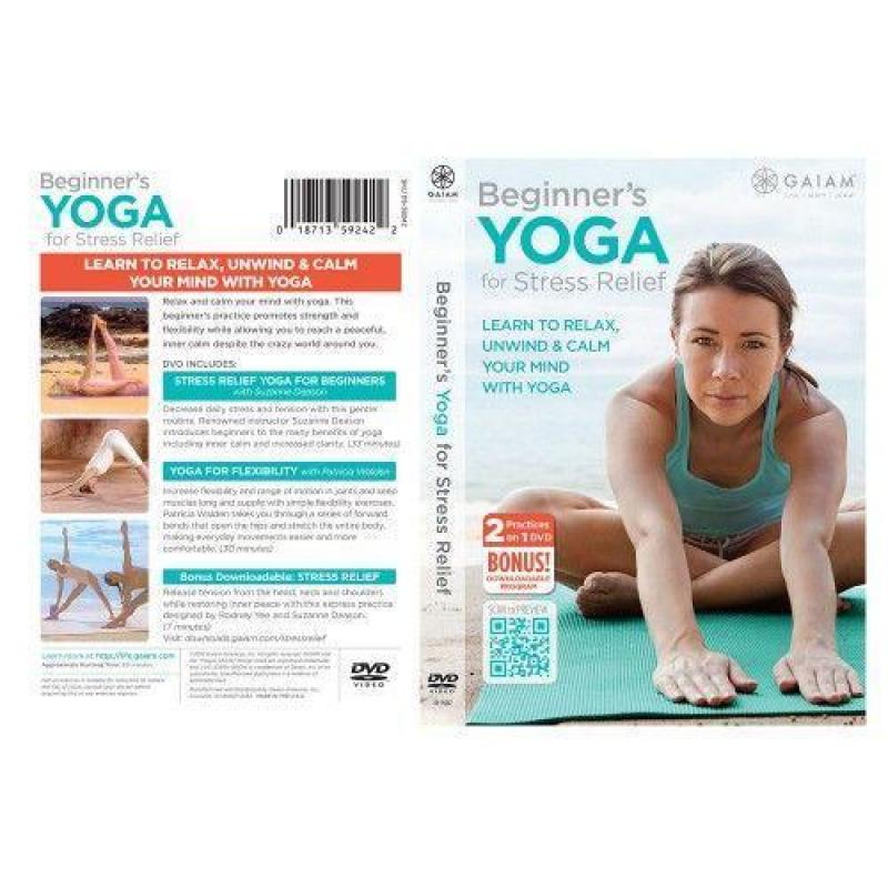 Yoga DVD: Beginner’s Yoga for Stress Relief