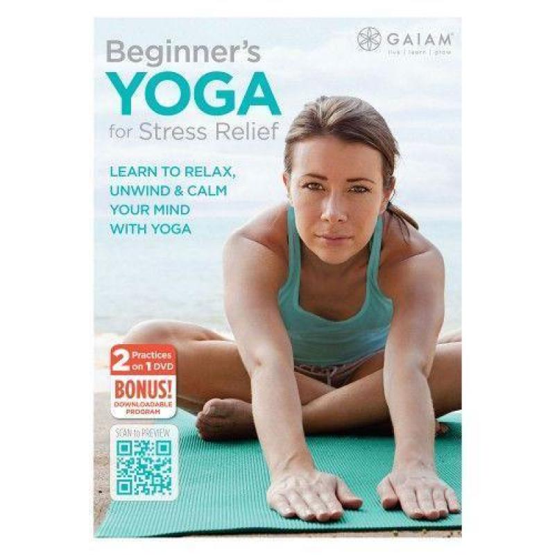 Yoga DVD: Beginner’s Yoga for Stress Relief