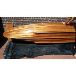 Houten kano ( deelbaar)