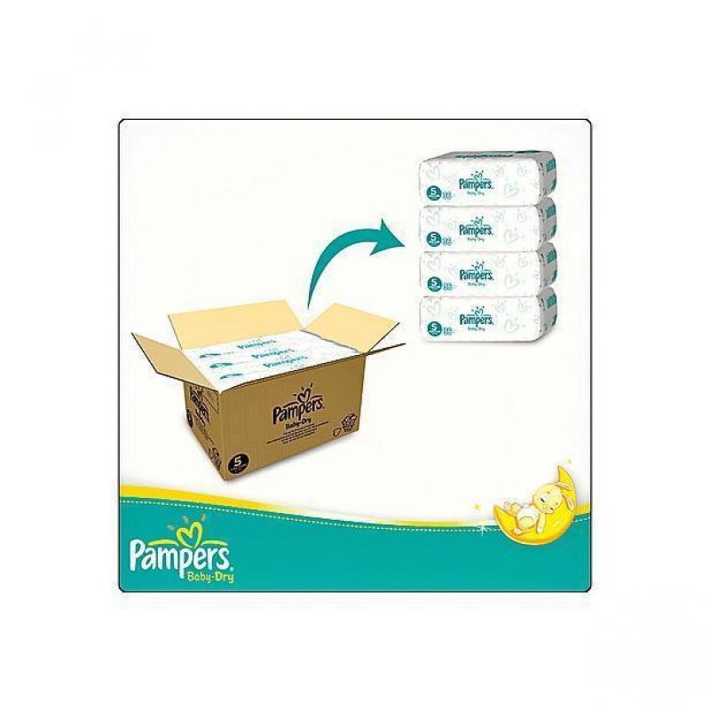 Pampers Baby Dry - Maat 5 Maandbox 144 luiers