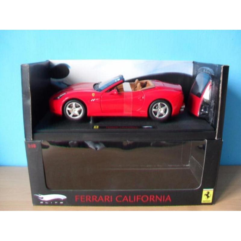 Ferrari California 1:18 Hot Wheels Elite
